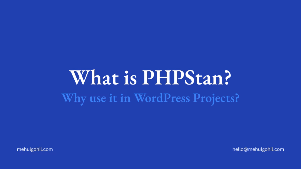 What is PHPStan?