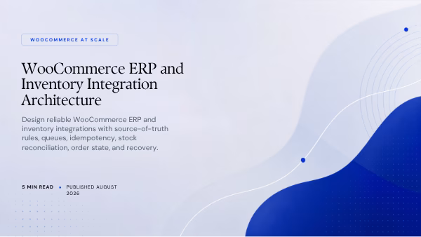 Featured image for WooCommerce ERP and Inventory Integration Architecture